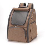 Foldable Pet Carrier Backpack - Travel Bag for Cats & Dogs