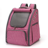 Foldable Pet Carrier Backpack - Travel Bag for Cats & Dogs