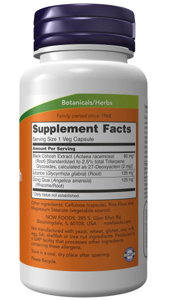Now Black Cohosh Root Extract 90ct
