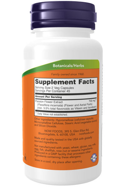 Now Passion Flower Extract 90ct