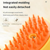 3-in-1 Cat Steam Brush - Grooming, Massage & Deshedding