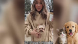 Hands-Free Dog Carrier Hoodie – Kangaroo Pet Pouch Sweatshirt